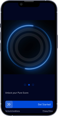 Pura+ sign-up & sign-in flow, redesigned, screen 3 of 6